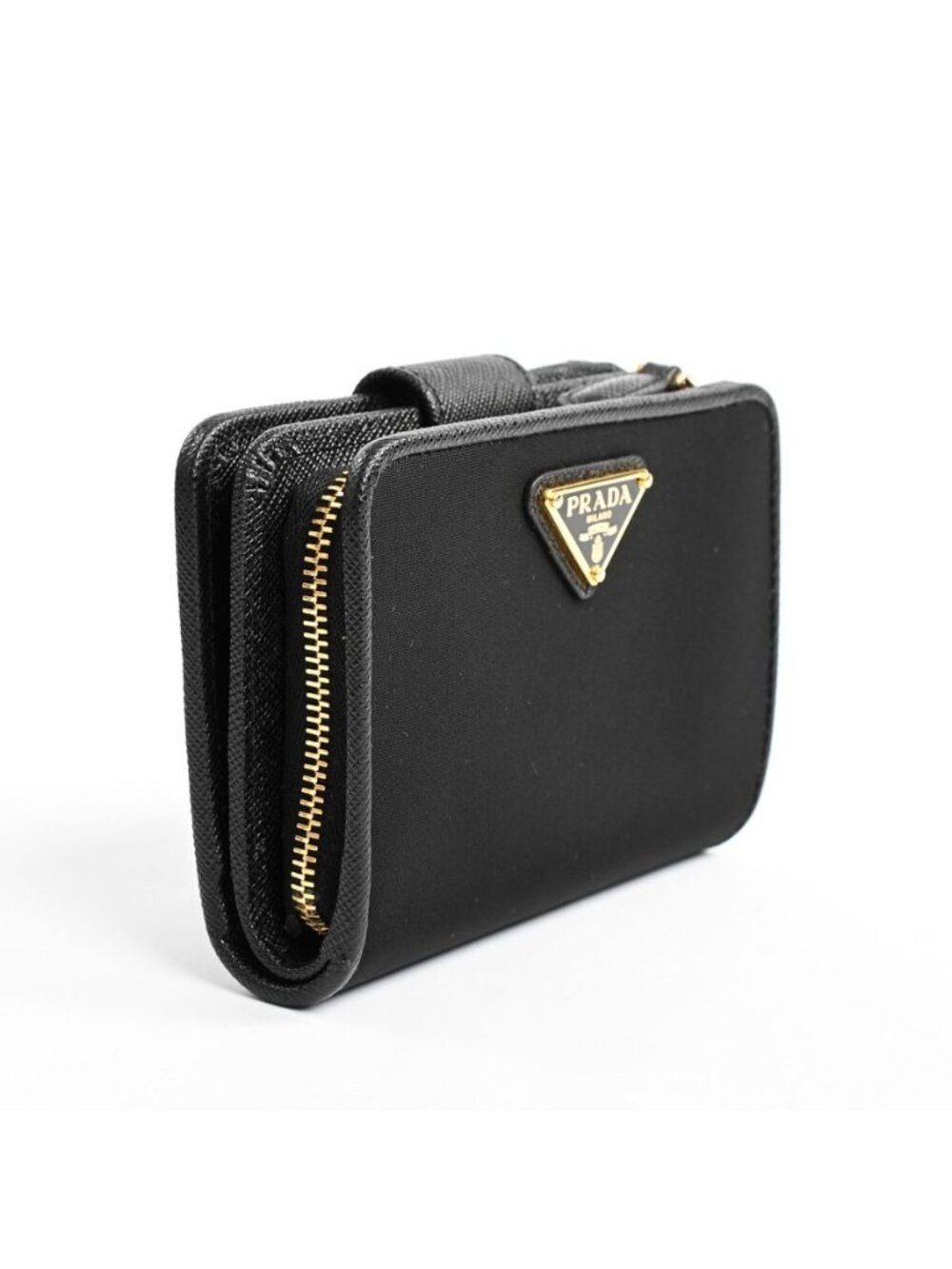 Prada Compact Wallet Triangle - Picture 2 of 8